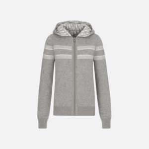 디올 오블리크 모티브 캐시미어 블렌드 니트 리버서블 후드 지퍼 가디건 레플리카 미러급 SA급 S급 고퀄리티 하이엔드 최상급 의류 [남성]