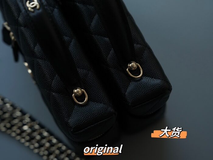 샤넬 클래식 체인 베니티백 골드 메탈 25C LP 블랙 레플리카 미러급 SA급 S급 고퀄리티 최상급 하이엔드 가방 [여성] 8