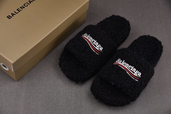 발렌시아가 퍼 슬리퍼 화이트 레플리카 미러급 SA급 S급 고퀄리티 최상급 하이엔드 신발 [남성여성공용] 6