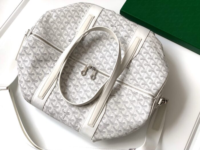 고야드 바렐 40 스포츠 백 화이트 레플리카 미러급 SA급 S급 고퀄리티 최상급 하이엔드 가방 [남성여성공용] 6