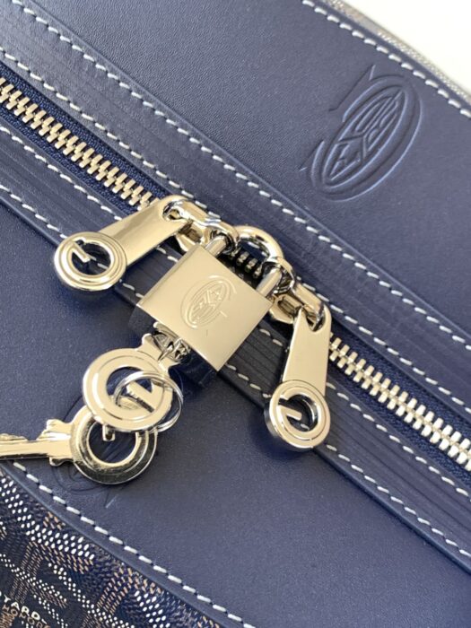고야드 볼링 55 백 네이비 레플리카 미러급 SA급 S급 고퀄리티 최상급 하이엔드 가방 [남성여성공용] 7