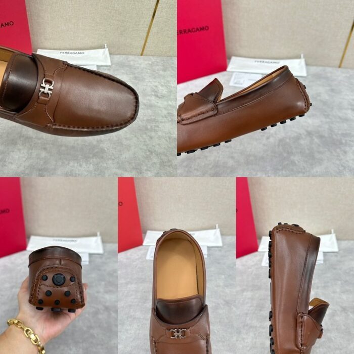 페라가모 간치니 로고 로퍼 레플리카 미러급 SA급 S급 고퀄리티 최상급 하이엔드 신발 [남성] 6