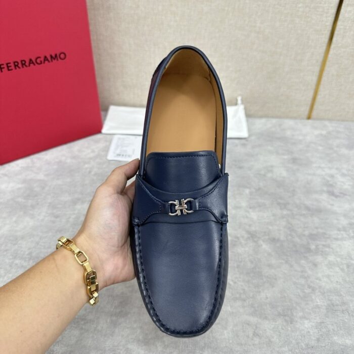 페라가모 간치니 로고 로퍼 레플리카 미러급 SA급 S급 고퀄리티 최상급 하이엔드 신발 [남성] 6