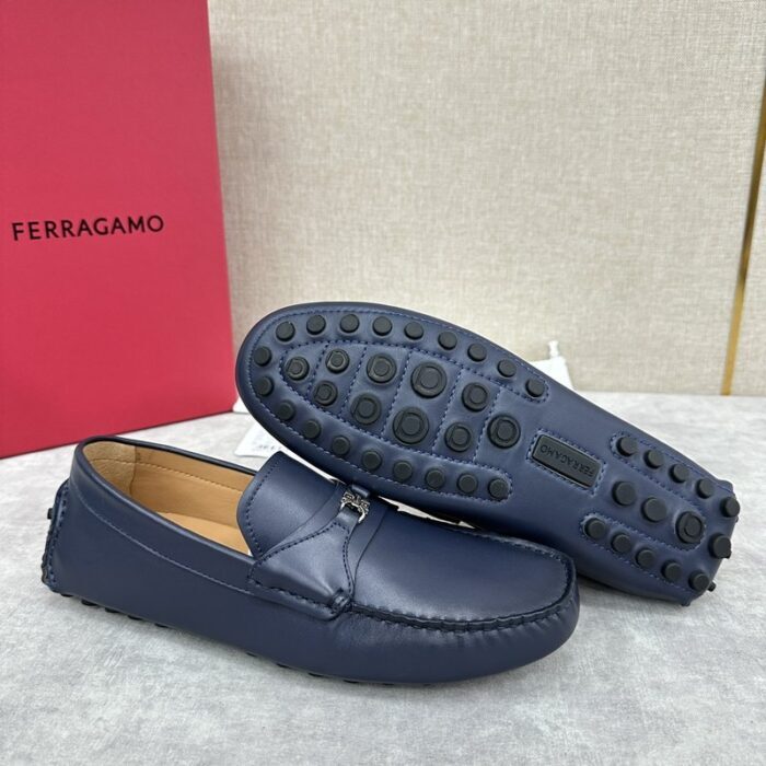 페라가모 간치니 로고 로퍼 레플리카 미러급 SA급 S급 고퀄리티 최상급 하이엔드 신발 [남성] 5