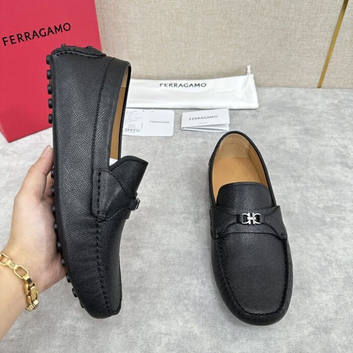 페라가모 간치니 로고 로퍼 레플리카 미러급 SA급 S급 고퀄리티 최상급 하이엔드 신발 [남성] 2
