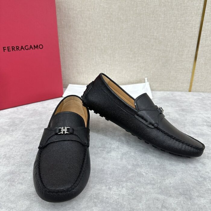 페라가모 간치니 로고 로퍼 레플리카 미러급 SA급 S급 고퀄리티 최상급 하이엔드 신발 [남성] 4