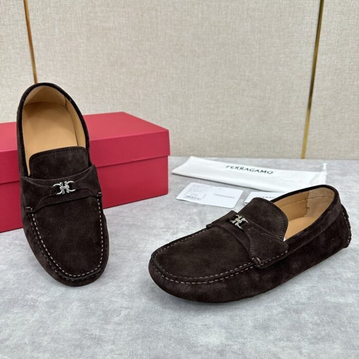 페라가모 간치니 로고 로퍼 레플리카 미러급 SA급 S급 고퀄리티 최상급 하이엔드 신발 [남성] 2