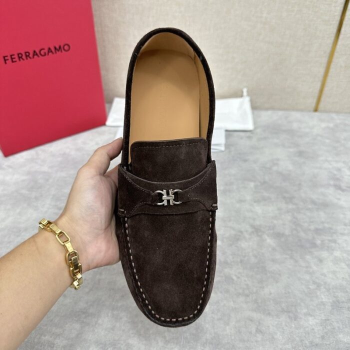 페라가모 간치니 로고 로퍼 레플리카 미러급 SA급 S급 고퀄리티 최상급 하이엔드 신발 [남성] 6