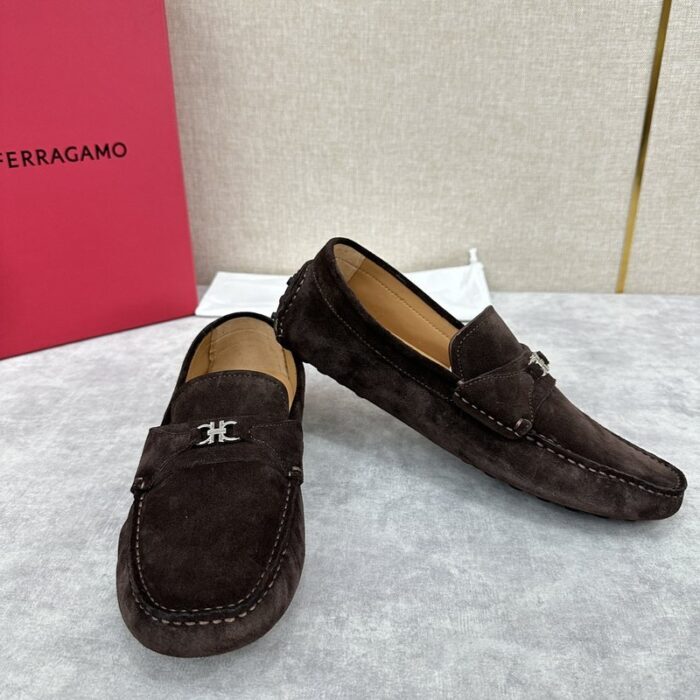 페라가모 간치니 로고 로퍼 레플리카 미러급 SA급 S급 고퀄리티 최상급 하이엔드 신발 [남성] 5