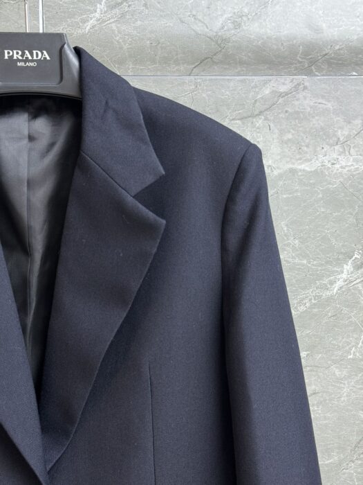 프라다 싱글 브레스티드 울 및 모헤어 자켓 레플리카 미러급 SA급 S급 고퀄리티 하이엔드 최상급 의류 [남성여성공용] 4
