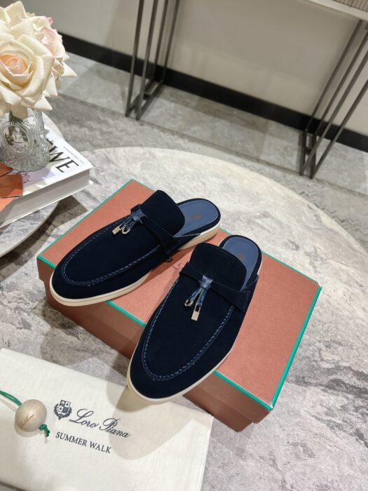 로로피아나 뮬 블로퍼 네이비 레플리카 미러급 SA급 S급 고퀄리티 최상급 하이엔드 신발 [남성여성공용] 3