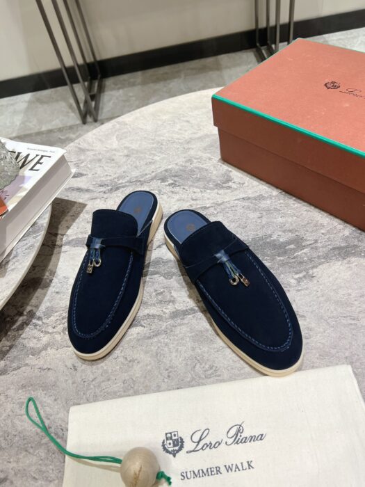 로로피아나 뮬 블로퍼 네이비 레플리카 미러급 SA급 S급 고퀄리티 최상급 하이엔드 신발 [남성여성공용] 5