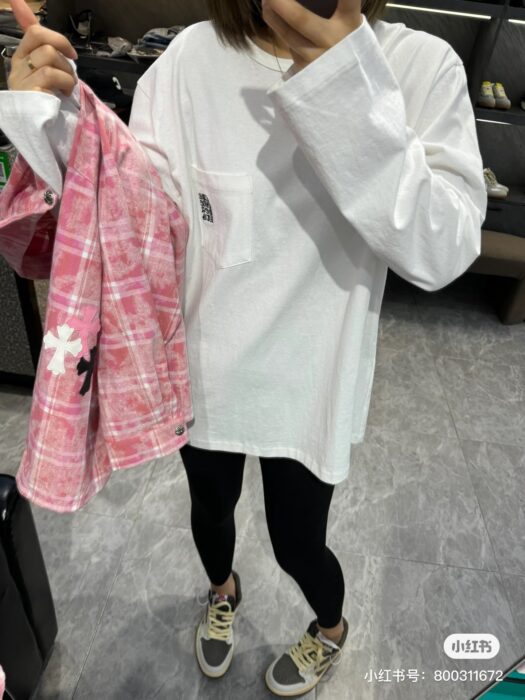 크롬하츠 GRP 포켓 루닉 롱슬리브 티셔츠 레플리카 미러급 SA급 S급 고퀄리티 하이엔드 최상급 의류 [남성여성공용] 10