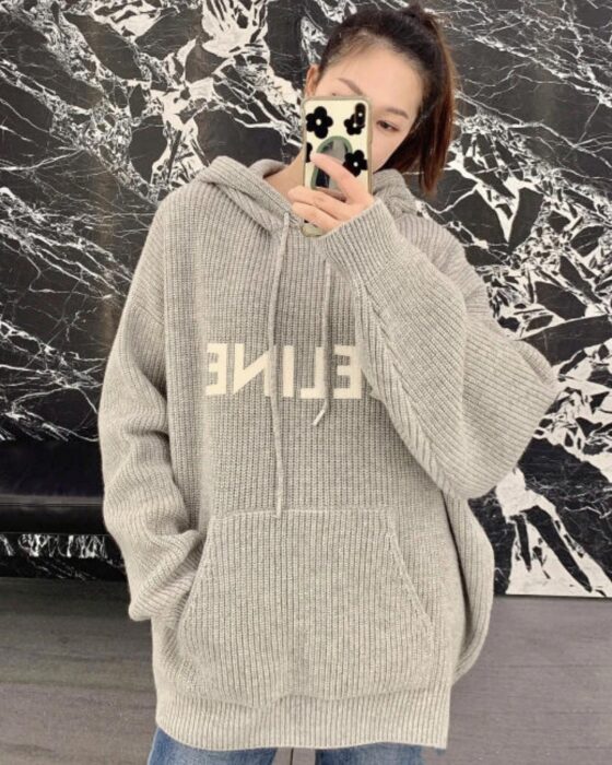 셀린느 립드 울 후드 레플리카 미러급 SA급 S급 고퀄리티 하이엔드 최상급 의류 [남성여성공용] 5