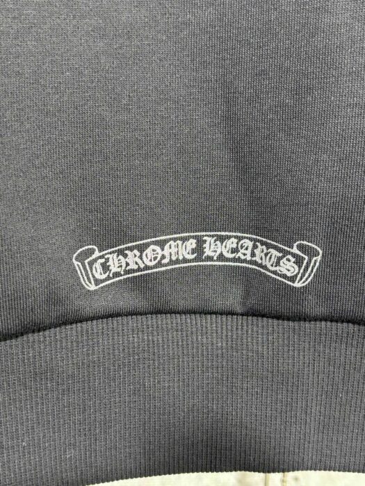 크롬하츠 모노그램 프린트 후드티 블랙 레플리카 미러급 SA급 S급 고퀄리티 하이엔드 최상급 의류 [남성여성공용] 15