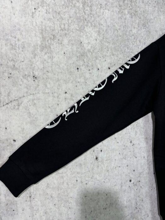 크롬하츠 모노그램 프린트 후드티 블랙 레플리카 미러급 SA급 S급 고퀄리티 하이엔드 최상급 의류 [남성여성공용] 9