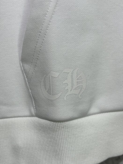 크롬하츠 모노그램 플라워 십자가 프린트 후드집업 화이트 레플리카 미러급 SA급 S급 고퀄리티 하이엔드 최상급 의류 [남성여성공용] 14