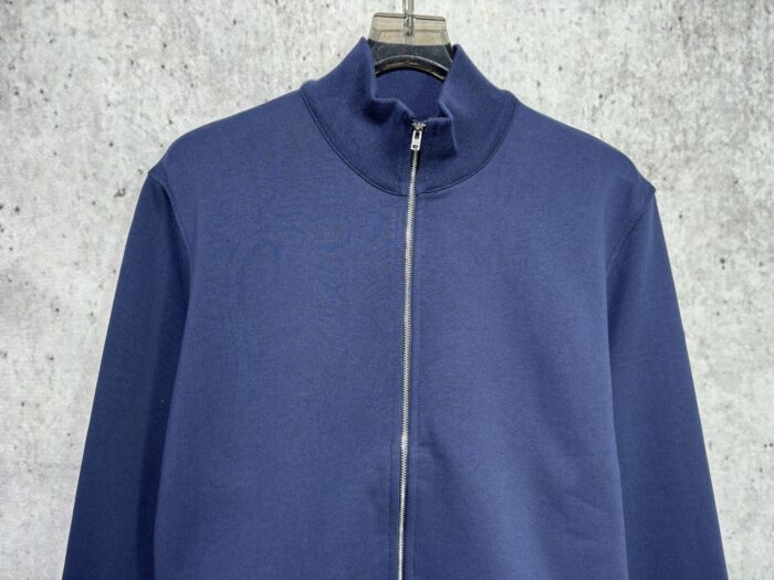 아크네스튜디오 순색 뒷면 자수 지퍼 자켓 라이트 네이비 레플리카 미러급 SA급 S급 고퀄리티 하이엔드 최상급 의류 [남성여성공용] 5