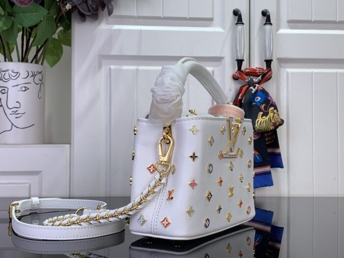 루이비통 LV x TM 카퓌신 미니 M14165 화이트 레플리카 미러급 SA급 S급 고퀄리티 최상급 하이엔드 가방 [여성] 4