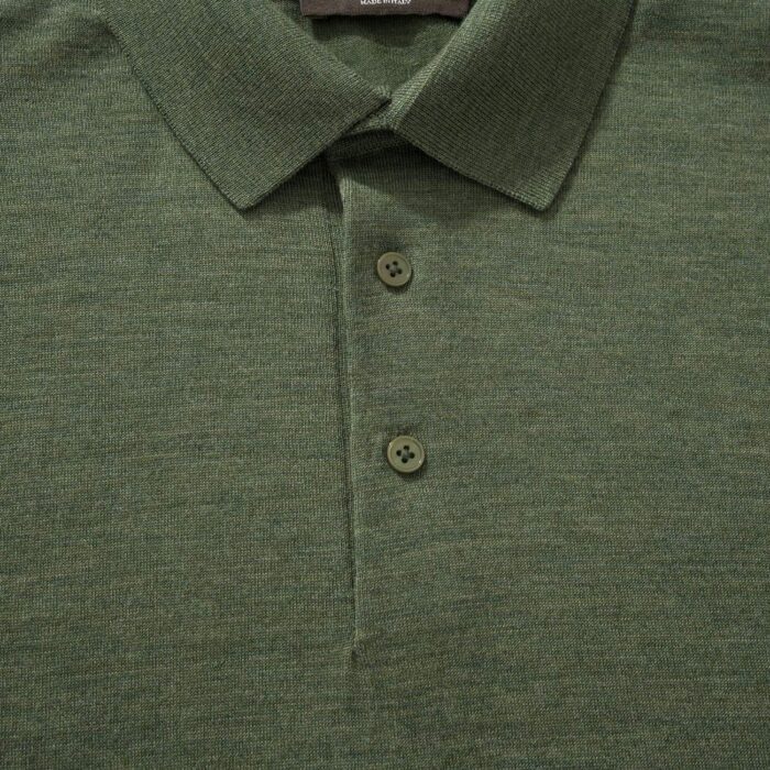 로로피아나 Loro Piana 양털 긴팔 카라티 / 긴팔티 / 폴로 / 폴로티 그린 레플리카 미러급 SA급 S급 고퀄리티 하이엔드 최상급 의류 [남성] 7