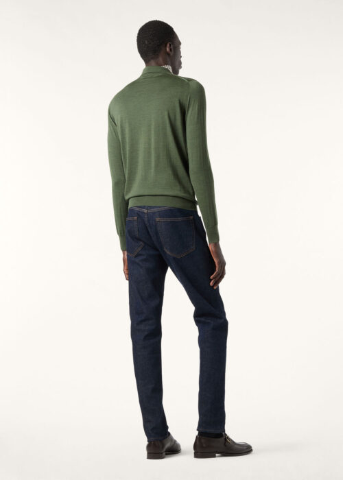 로로피아나 Loro Piana 양털 긴팔 카라티 / 긴팔티 / 폴로 / 폴로티 그린 레플리카 미러급 SA급 S급 고퀄리티 하이엔드 최상급 의류 [남성] 2