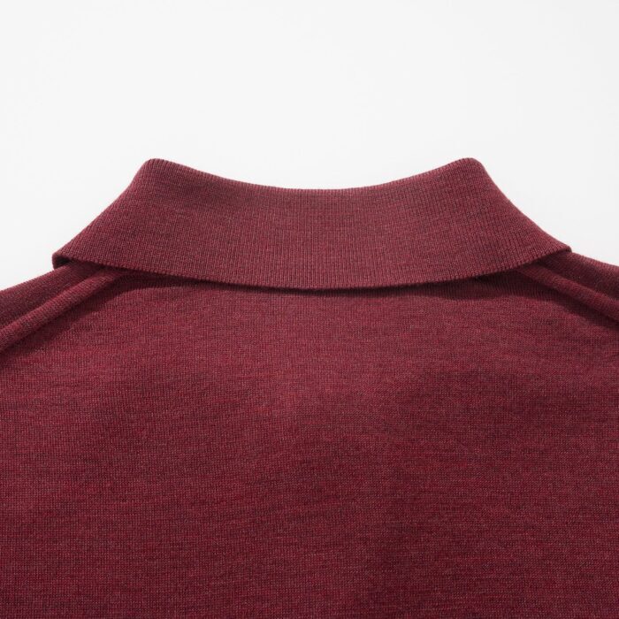 로로피아나 Loro Piana 양털 긴팔 카라티 / 긴팔티 / 폴로 / 폴로티 와인 레플리카 미러급 SA급 S급 고퀄리티 하이엔드 최상급 의류 [남성] 6