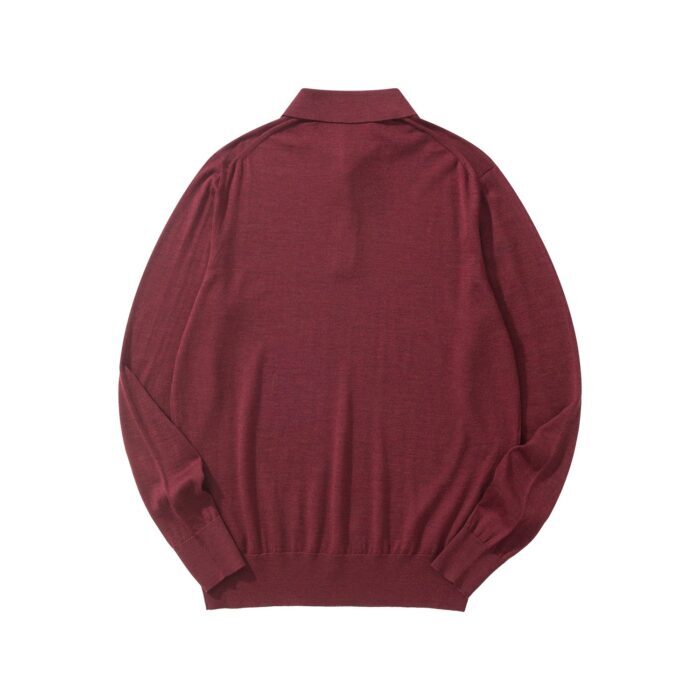 로로피아나 Loro Piana 양털 긴팔 카라티 / 긴팔티 / 폴로 / 폴로티 와인 레플리카 미러급 SA급 S급 고퀄리티 하이엔드 최상급 의류 [남성] 4