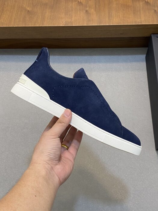 제냐 트리플 스티치 스웨이드 스니커즈 레플리카 미러급 SA급 S급 고퀄리티 최상급 하이엔드 신발 [남성] 6