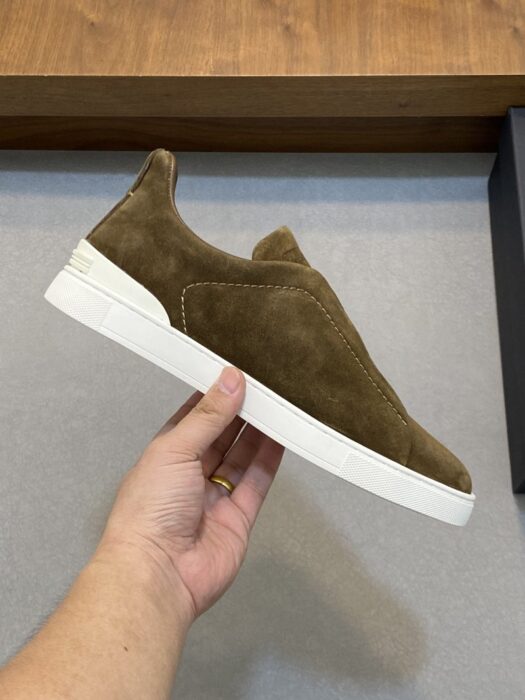 제냐 트리플 스티치 스웨이드 스니커즈 레플리카 미러급 SA급 S급 고퀄리티 최상급 하이엔드 신발 [남성] 7