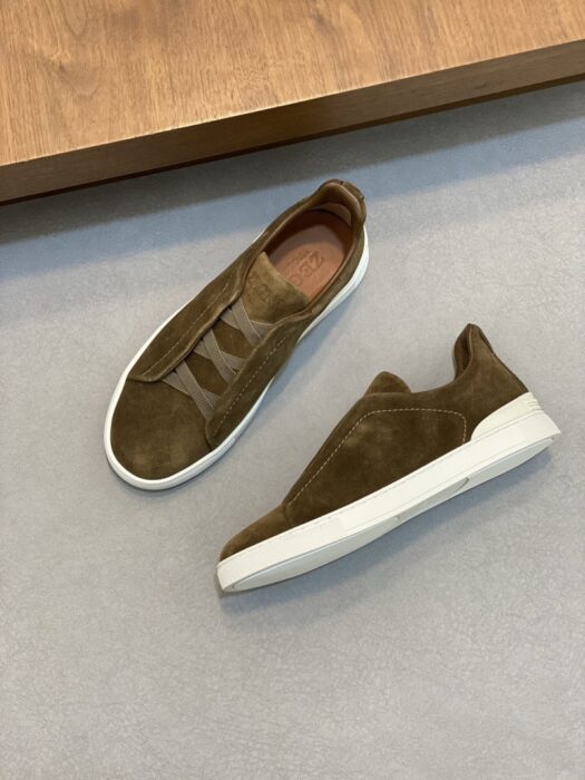 제냐 트리플 스티치 스웨이드 스니커즈 레플리카 미러급 SA급 S급 고퀄리티 최상급 하이엔드 신발 [남성] 2