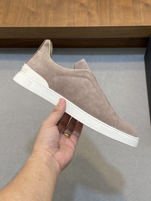 제냐 트리플 스티치 스웨이드 스니커즈 레플리카 미러급 SA급 S급 고퀄리티 최상급 하이엔드 신발 [남성] 7