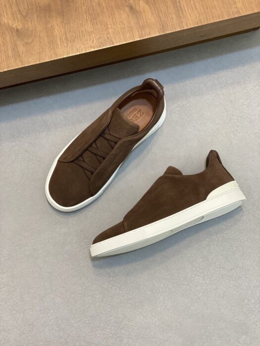 제냐 트리플 스티치 스웨이드 스니커즈 레플리카 미러급 SA급 S급 고퀄리티 최상급 하이엔드 신발 [남성] 2