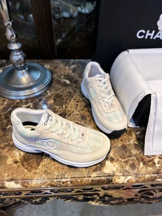 샤넬 CC로고 트위드 스니커즈 레플리카 미러급 SA급 S급 고퀄리티 최상급 하이엔드 신발 [남성여성공용] 10