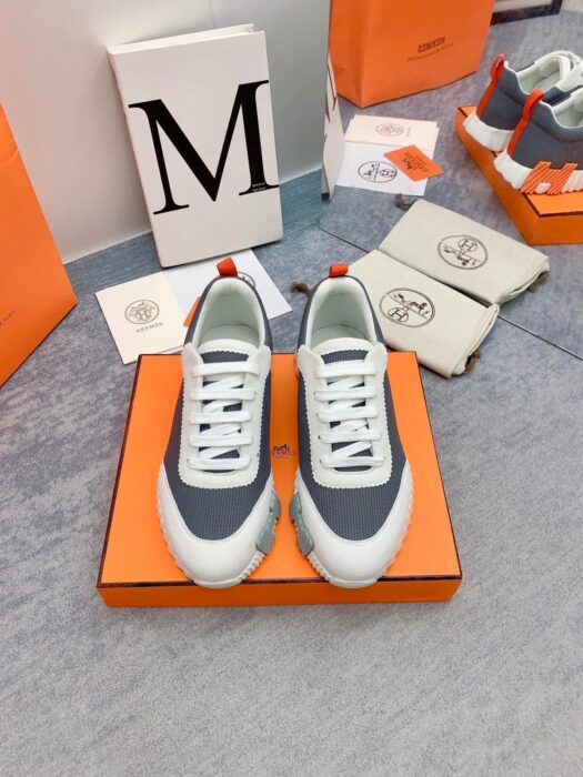 에르메스 바운싱 스니커즈 다크그레이화이트(H그레이오렌지) 레플리카 미러급 SA급 S급 고퀄리티 최상급 하이엔드 신발 [남성여성공용] 2