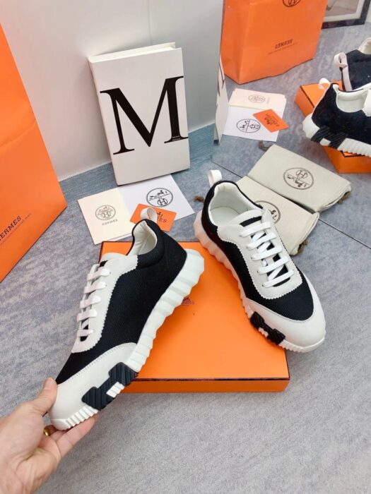 에르메스 바운싱 스니커즈 블랙그레이(H블랙) 레플리카 미러급 SA급 S급 고퀄리티 최상급 하이엔드 신발 [남성여성공용] 10