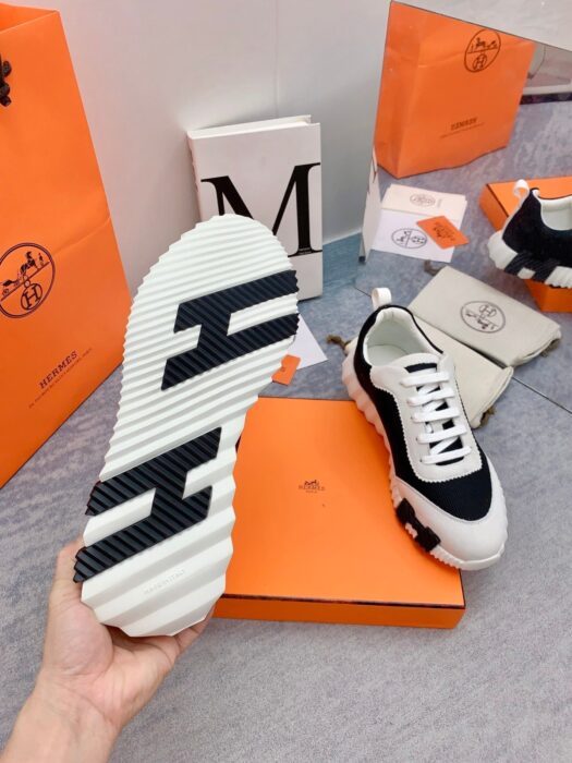 에르메스 바운싱 스니커즈 블랙그레이(H블랙) 레플리카 미러급 SA급 S급 고퀄리티 최상급 하이엔드 신발 [남성여성공용] 9