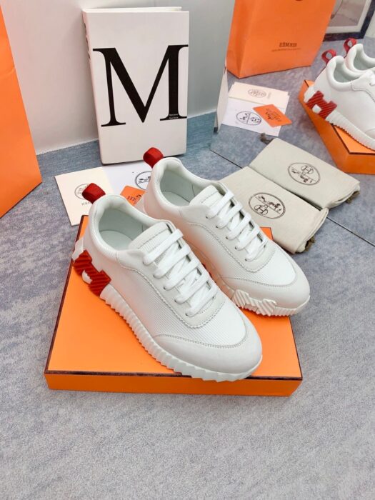 에르메스 바운싱 스니커즈 화이트(H화이트레드) 레플리카 미러급 SA급 S급 고퀄리티 최상급 하이엔드 신발 [남성여성공용] 3