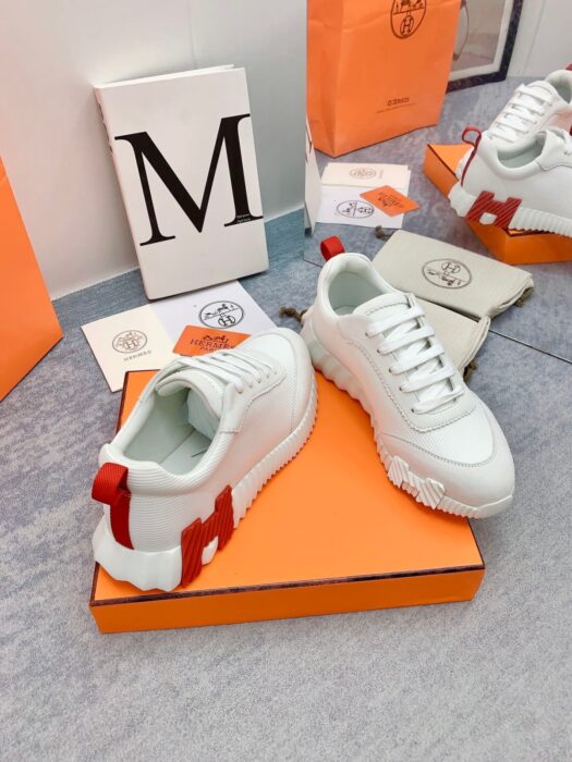 에르메스 바운싱 스니커즈 화이트(H화이트레드) 레플리카 미러급 SA급 S급 고퀄리티 최상급 하이엔드 신발 [남성여성공용] 7