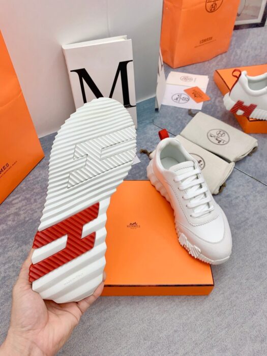 에르메스 바운싱 스니커즈 화이트(H화이트레드) 레플리카 미러급 SA급 S급 고퀄리티 최상급 하이엔드 신발 [남성여성공용] 9