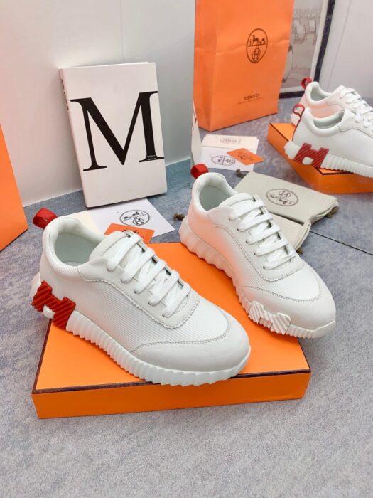 에르메스 바운싱 스니커즈 화이트(H화이트레드) 레플리카 미러급 SA급 S급 고퀄리티 최상급 하이엔드 신발 [남성여성공용] 8