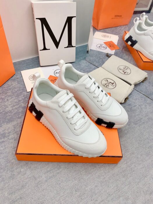 에르메스 바운싱 스니커즈 화이트(H블랙) 레플리카 미러급 SA급 S급 고퀄리티 최상급 하이엔드 신발 [남성여성공용] 3