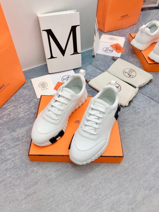 에르메스 바운싱 스니커즈 화이트(H블랙) 레플리카 미러급 SA급 S급 고퀄리티 최상급 하이엔드 신발 [남성여성공용] 4