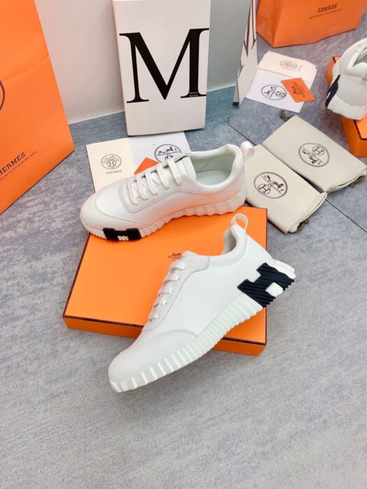 에르메스 바운싱 스니커즈 화이트(H블랙) 레플리카 미러급 SA급 S급 고퀄리티 최상급 하이엔드 신발 [남성여성공용] 5