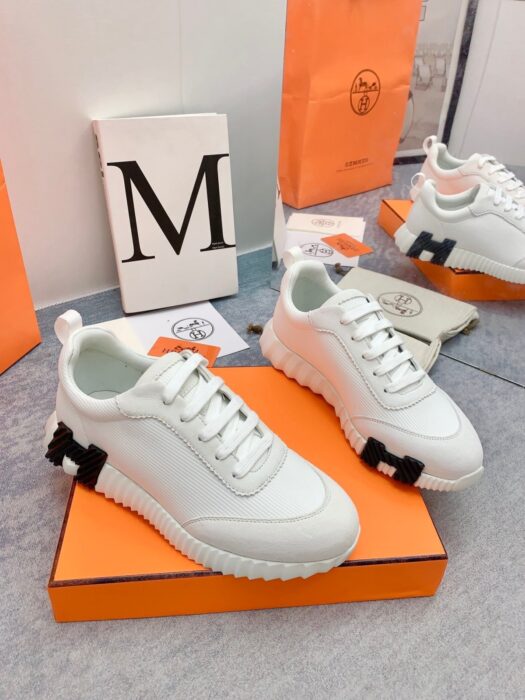 에르메스 바운싱 스니커즈 화이트(H블랙) 레플리카 미러급 SA급 S급 고퀄리티 최상급 하이엔드 신발 [남성여성공용] 8