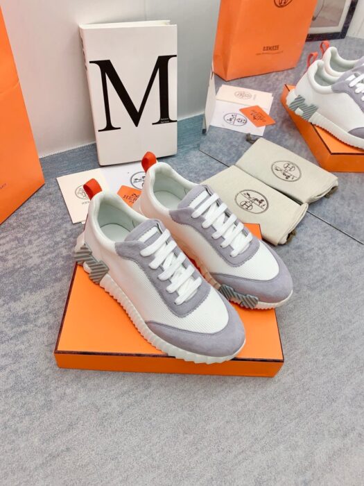 에르메스 바운싱 스니커즈 화이트그레이(H그레이) 레플리카 미러급 SA급 S급 고퀄리티 최상급 하이엔드 신발 [남성여성공용] 3