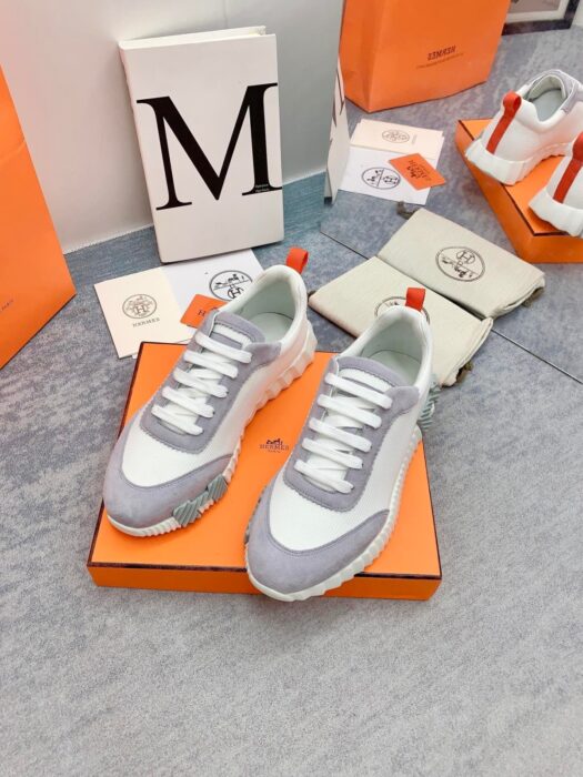 에르메스 바운싱 스니커즈 화이트그레이(H그레이) 레플리카 미러급 SA급 S급 고퀄리티 최상급 하이엔드 신발 [남성여성공용] 4