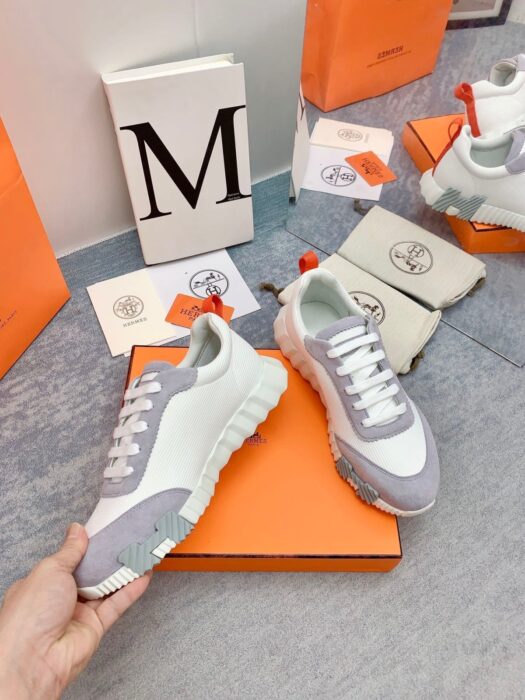 에르메스 바운싱 스니커즈 화이트그레이(H그레이) 레플리카 미러급 SA급 S급 고퀄리티 최상급 하이엔드 신발 [남성여성공용] 10