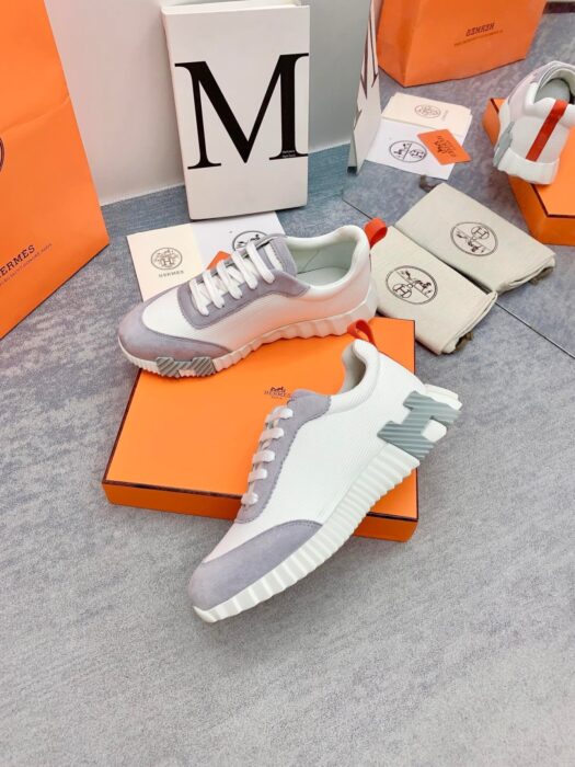 에르메스 바운싱 스니커즈 화이트그레이(H그레이) 레플리카 미러급 SA급 S급 고퀄리티 최상급 하이엔드 신발 [남성여성공용] 5