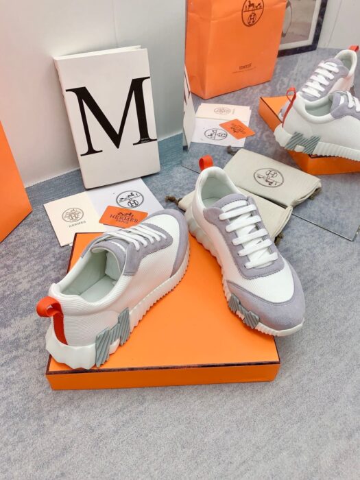 에르메스 바운싱 스니커즈 화이트그레이(H그레이) 레플리카 미러급 SA급 S급 고퀄리티 최상급 하이엔드 신발 [남성여성공용] 7