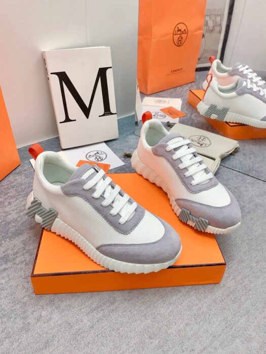 에르메스 바운싱 스니커즈 화이트그레이(H그레이) 레플리카 미러급 SA급 S급 고퀄리티 최상급 하이엔드 신발 [남성여성공용] 8